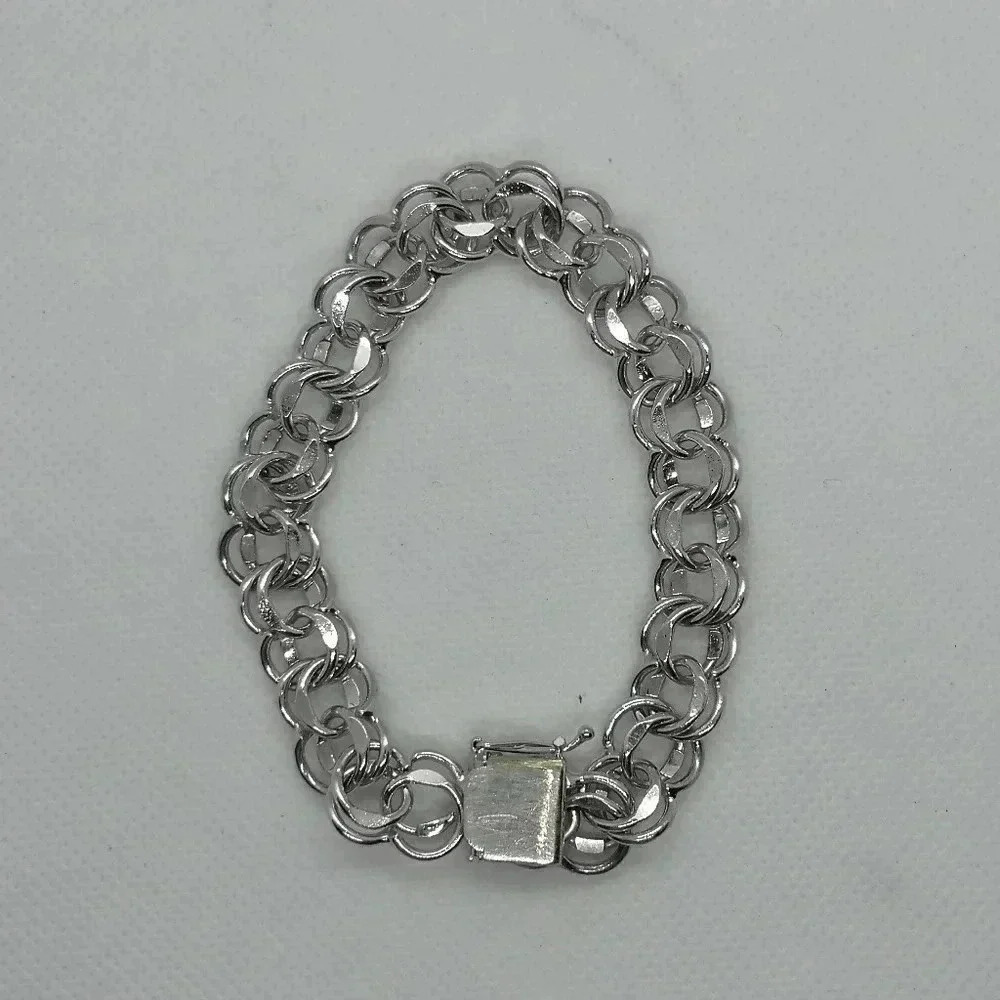 Sterling charm bracelet